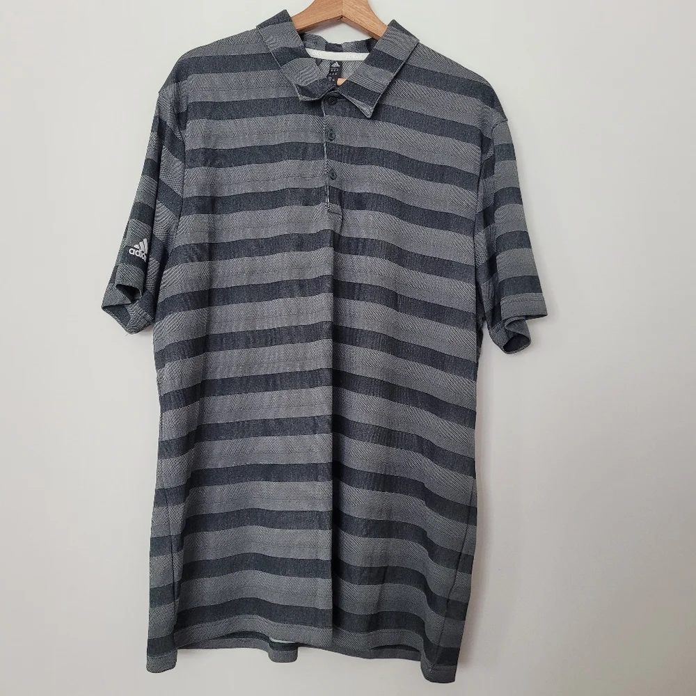 adidas gray striped